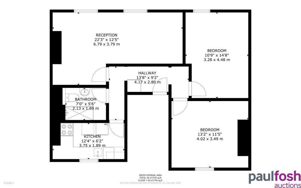 3 bedroom mixed use for sale - floorplan