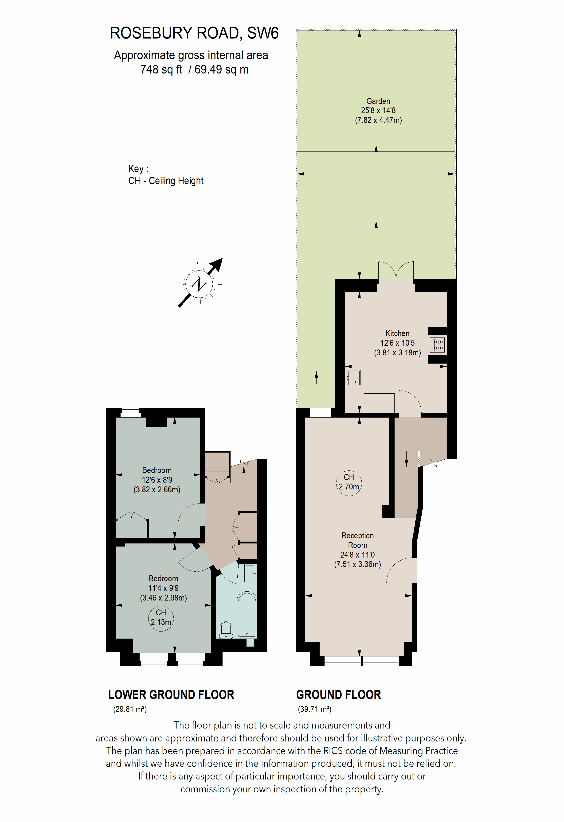 2 bedroom flat for sale - floorplan