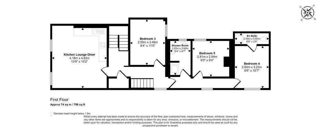 5 bedroom mixed use for sale - floorplan