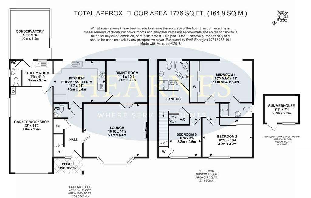 3 bedroom detached house for sale - floorplan