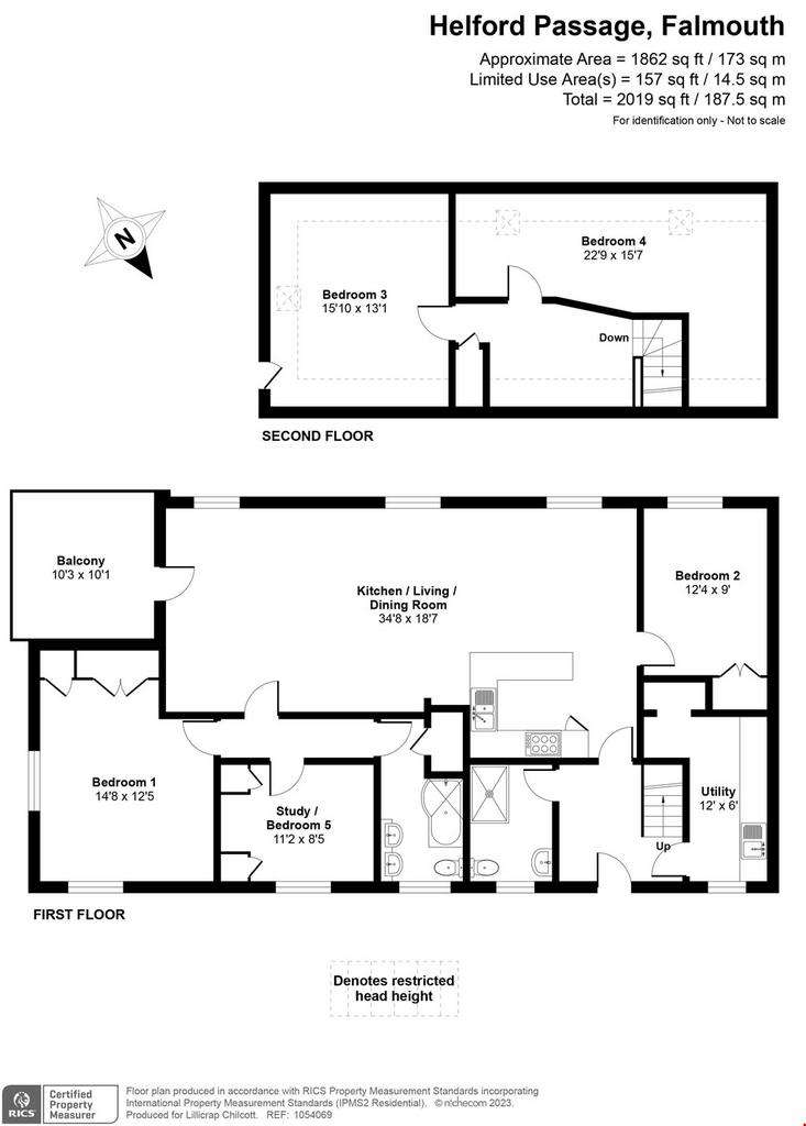 5 bedroom flat for sale - floorplan