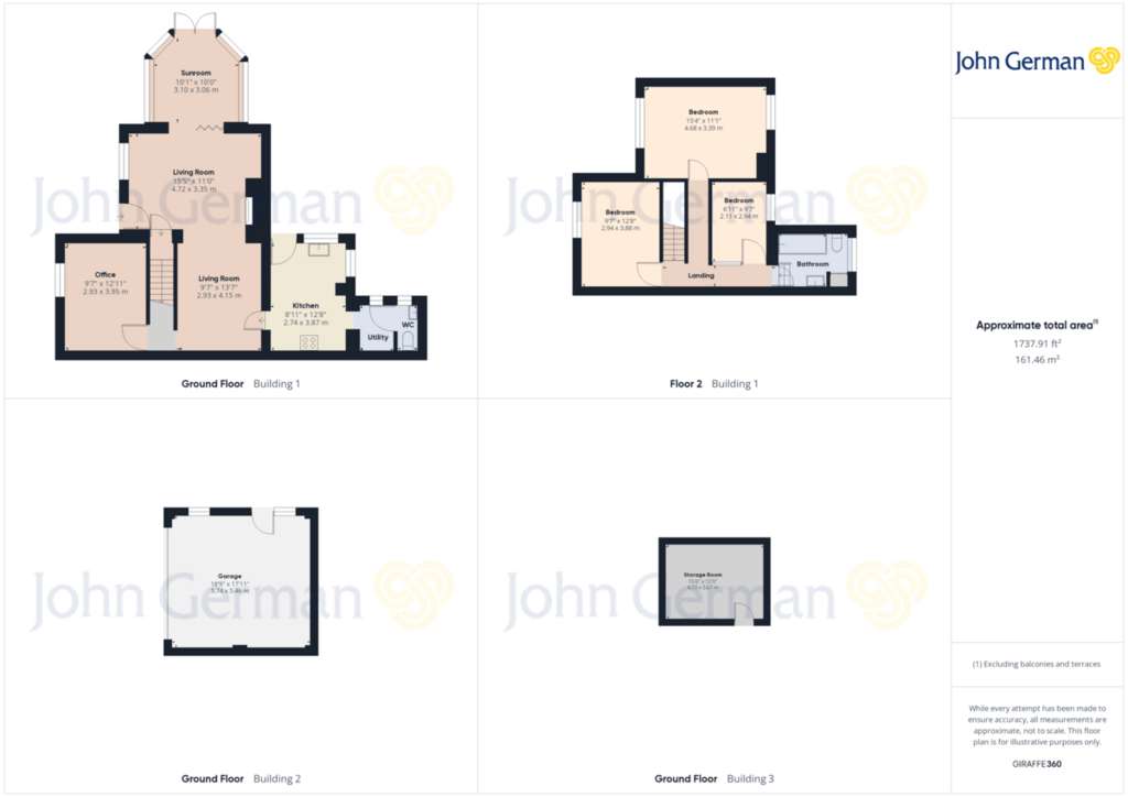 3 bedroom semi-detached house for sale - floorplan