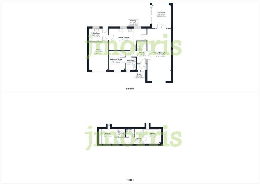 3 bedroom detached bungalow for sale - floorplan