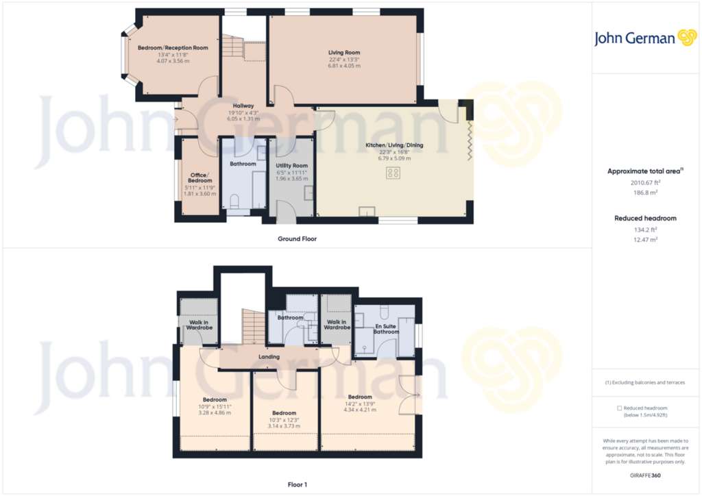 5 bedroom bungalow for sale - floorplan