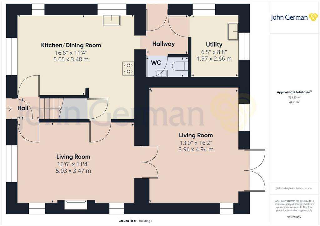 4 bedroom detached house for sale - floorplan