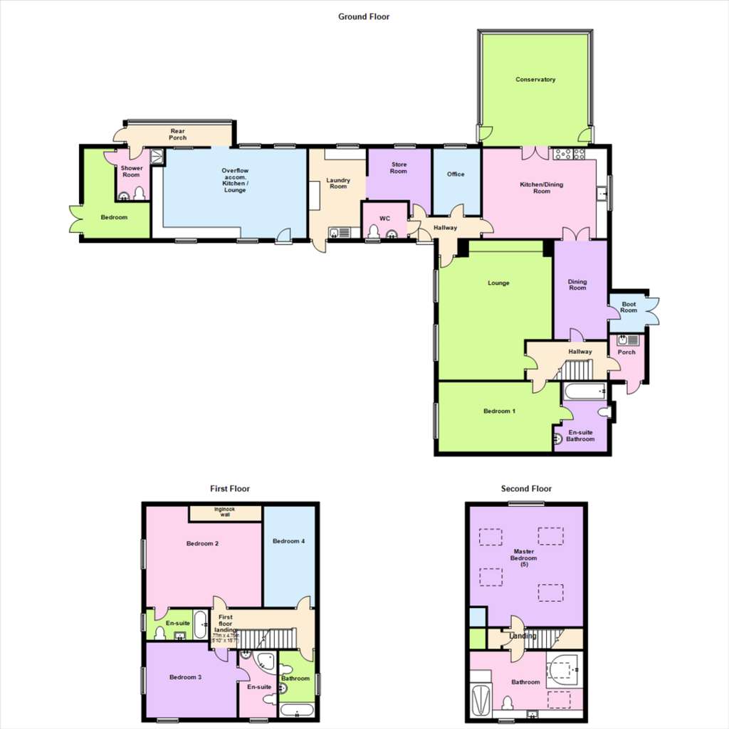 smallholding for sale - floorplan