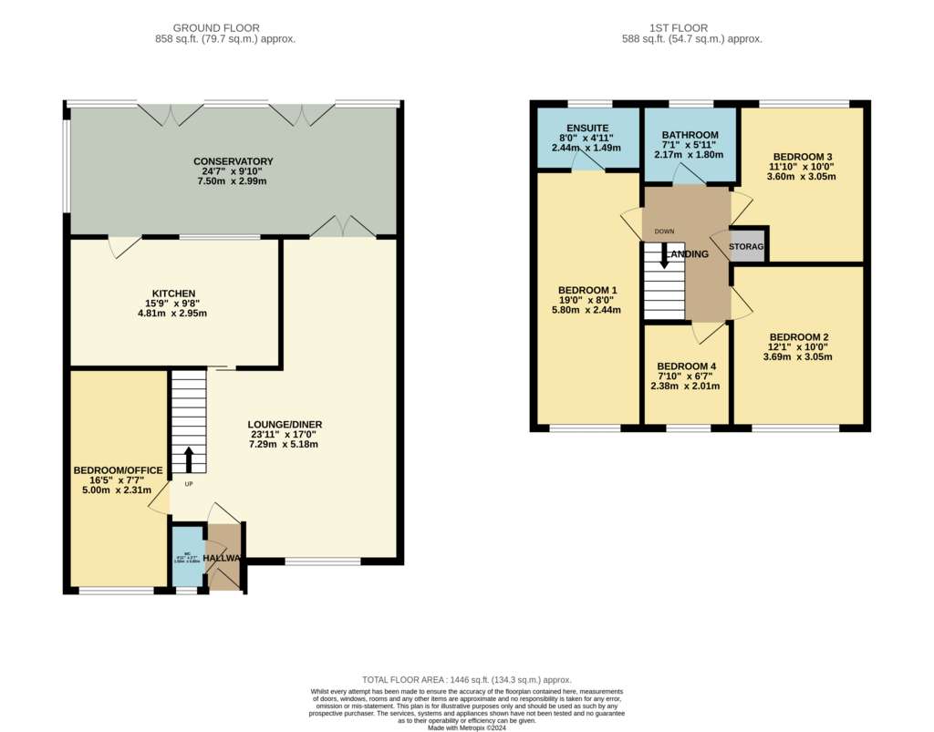 5 bedroom detached house for sale - floorplan