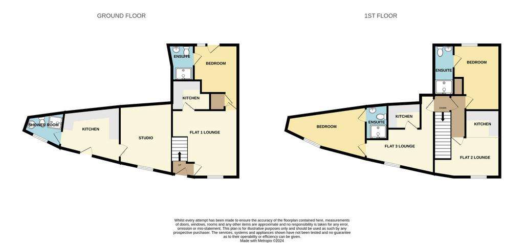 4 bedroom block of apartments for sale - floorplan