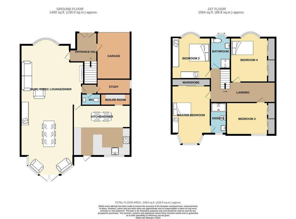 4 bedroom detached house for sale - floorplan