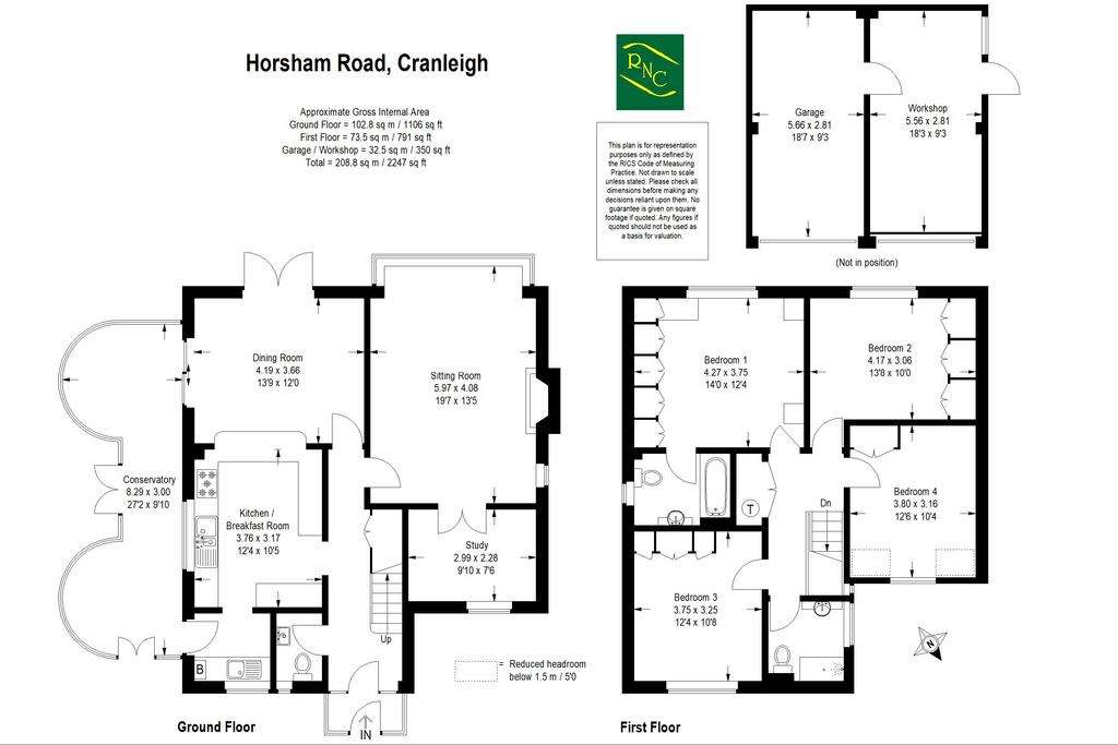 4 bedroom detached house for sale - floorplan