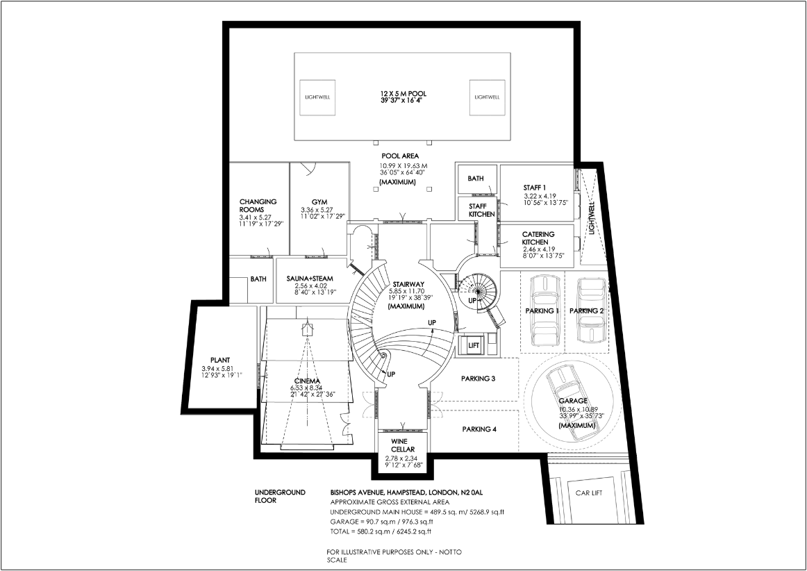 8 bedroom detached house for sale - floorplan