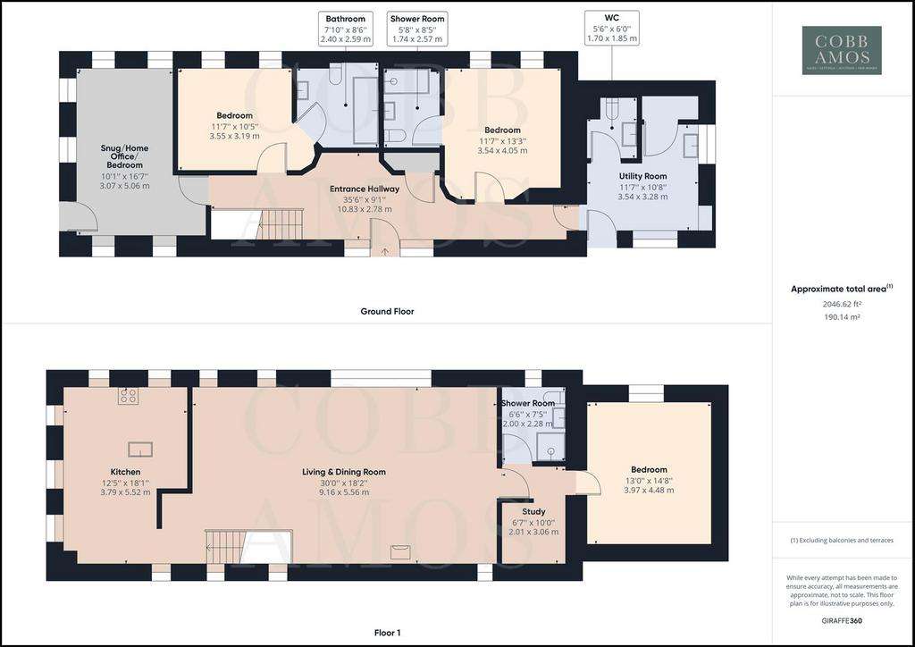 4 bedroom barn conversion for sale - floorplan