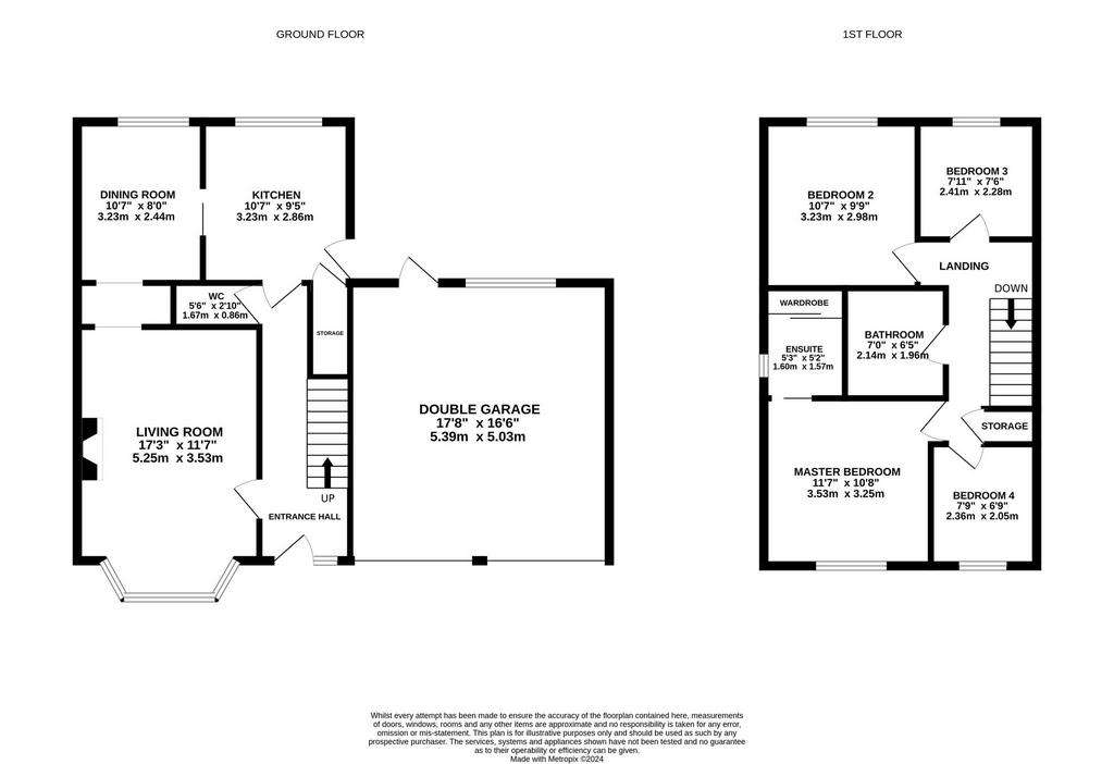 4 bedroom detached house for sale - floorplan