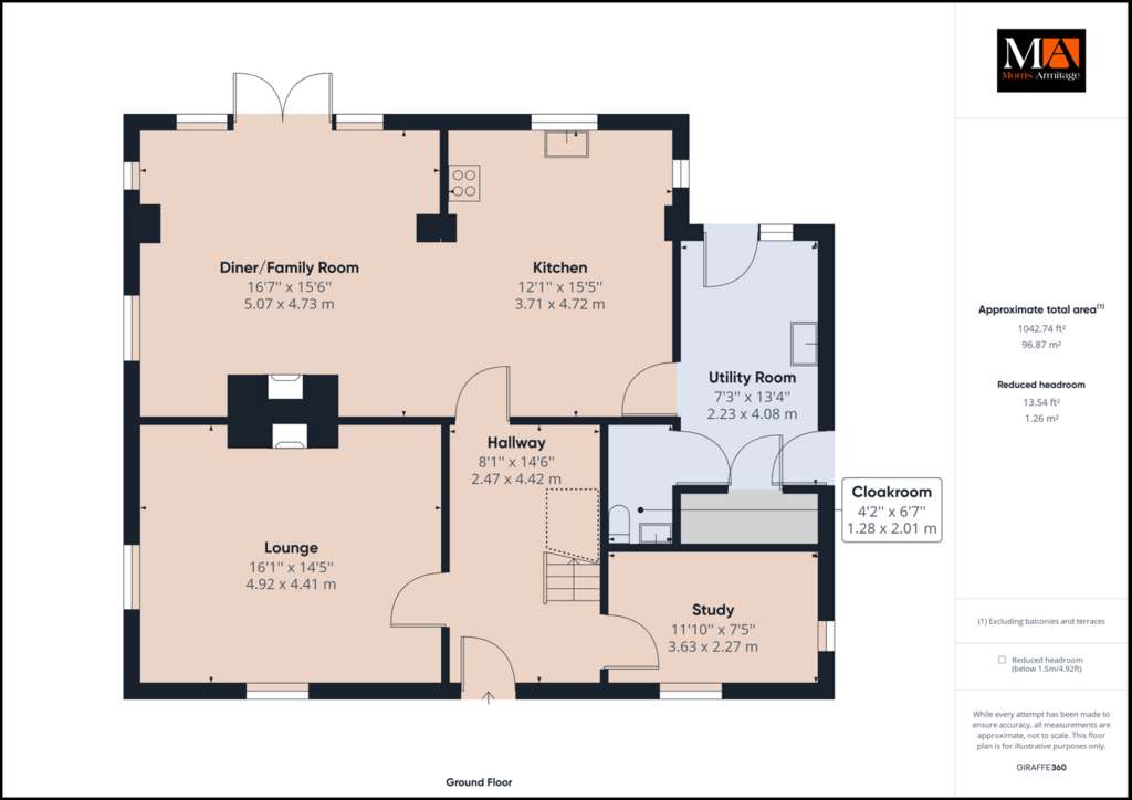 4 bedroom detached house for sale - floorplan