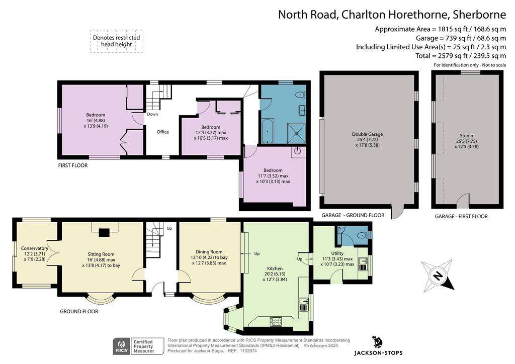 3 bedroom detached house for sale - floorplan