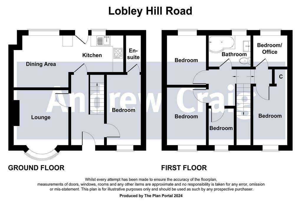 5 bedroom semi-detached house for sale - floorplan