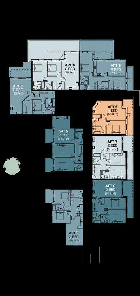 1 bedroom flat for sale - floorplan