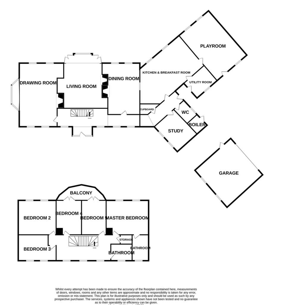 5 bedroom manor house to rent - floorplan