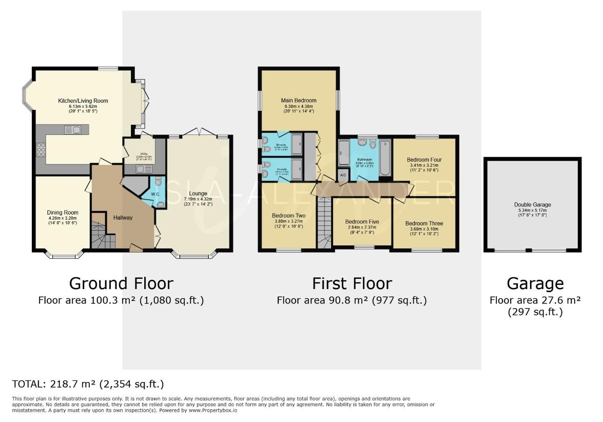 5 bedroom detached house for sale - floorplan