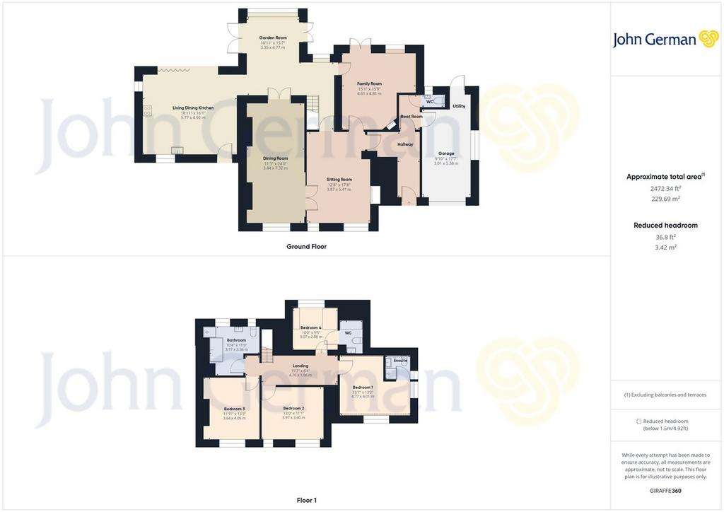 4 bedroom detached house for sale - floorplan