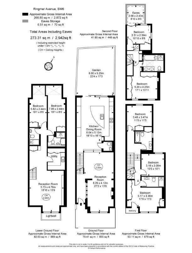 7 bedroom terraced house to rent - floorplan