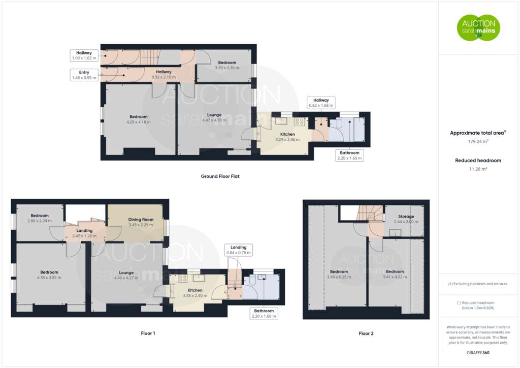 6 bedroom flat for sale - floorplan