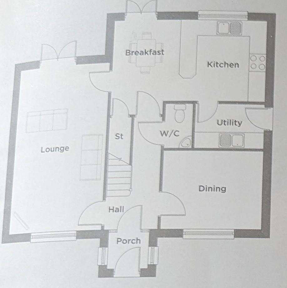 5 bedroom detached house to rent - floorplan