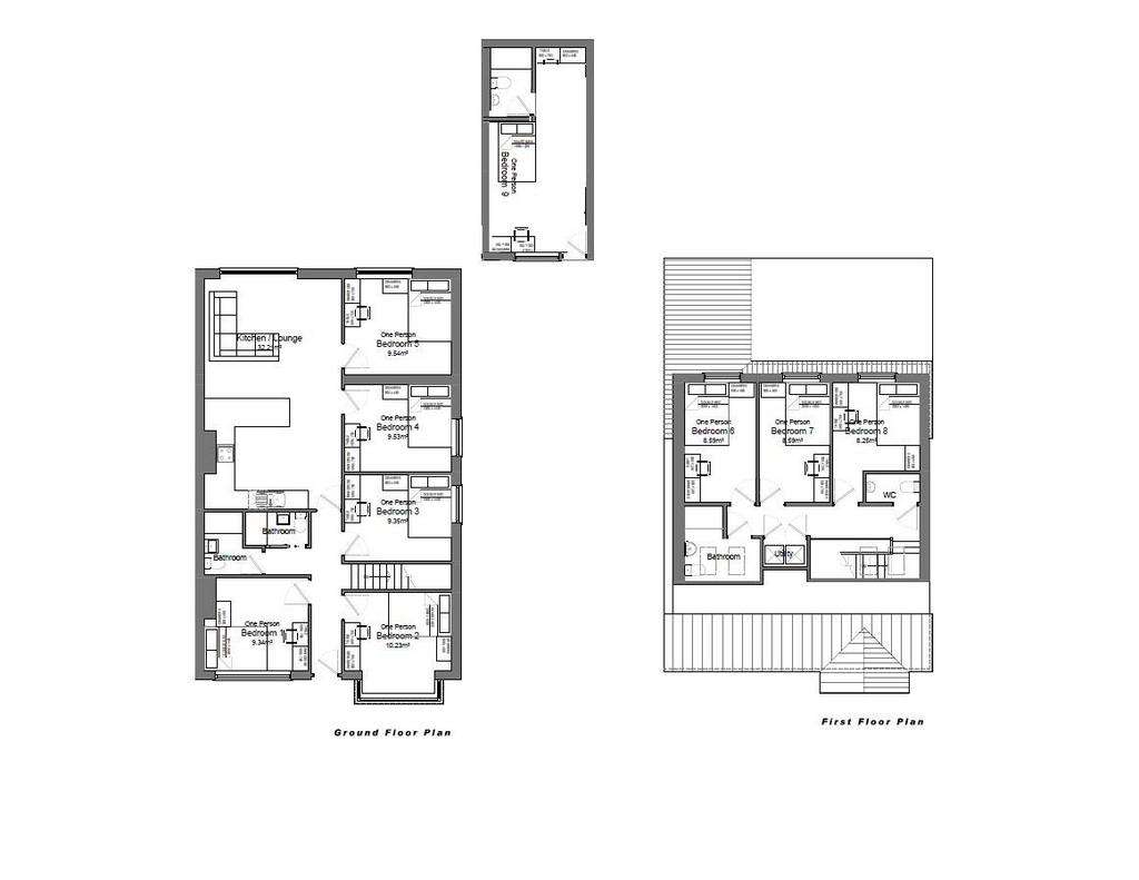 9 bedroom house to rent - floorplan