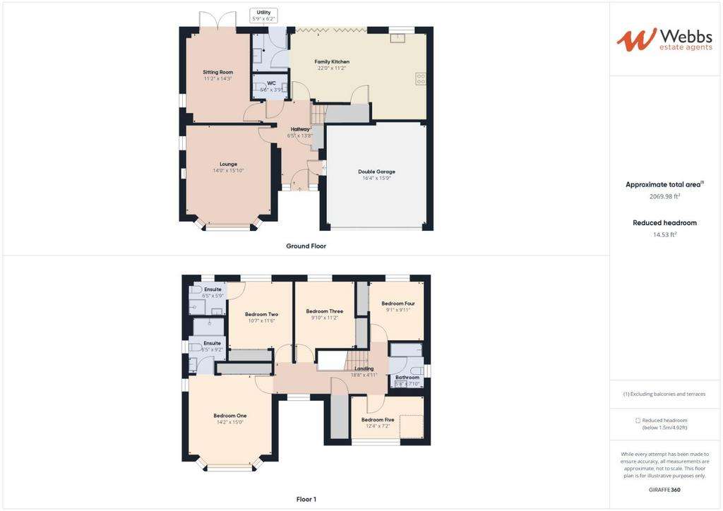 5 bedroom detached house for sale - floorplan