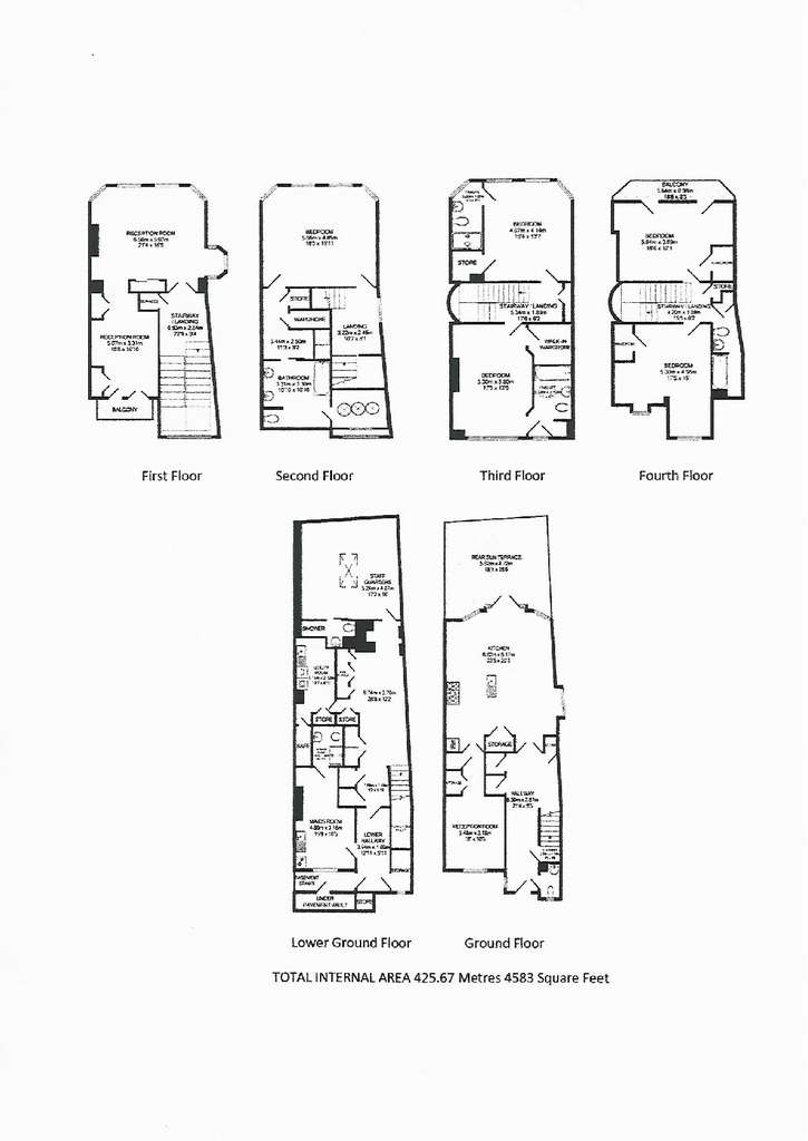 7 bedroom house to rent - floorplan