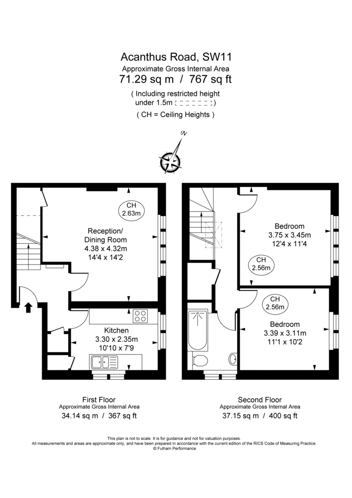 2 bedroom flat for sale - floorplan