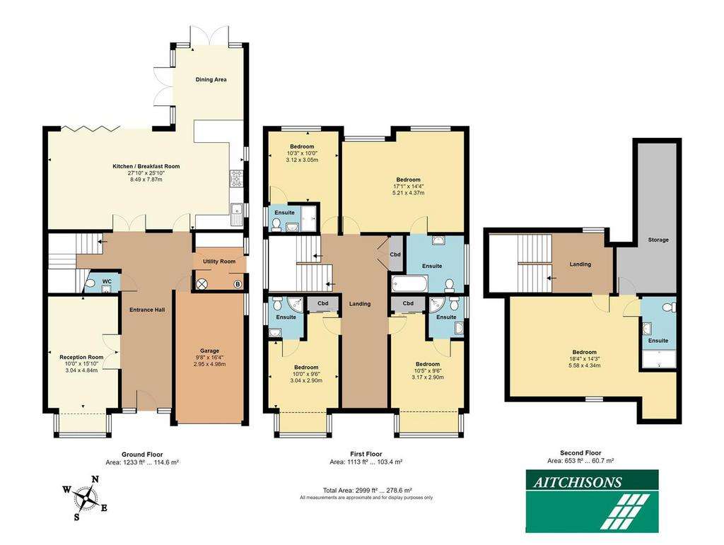 5 bedroom house to rent - floorplan