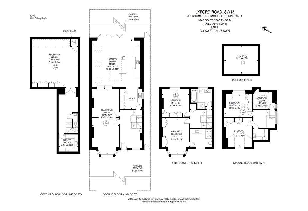 5 bedroom semi-detached house for sale - floorplan