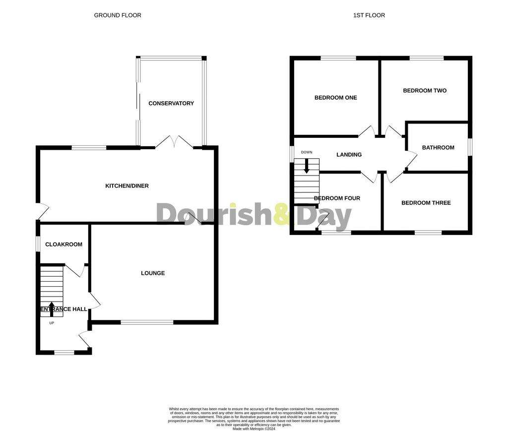 4 bedroom detached house for sale - floorplan