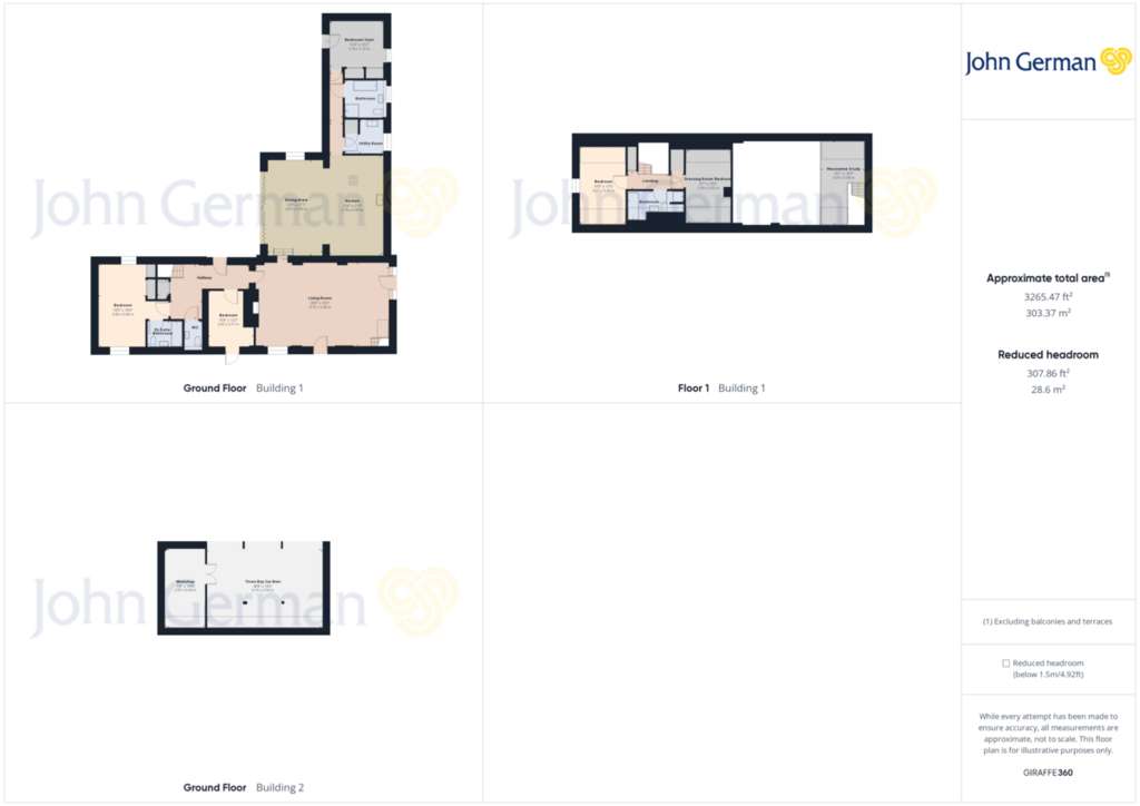 4 bedroom barn conversion for sale - floorplan