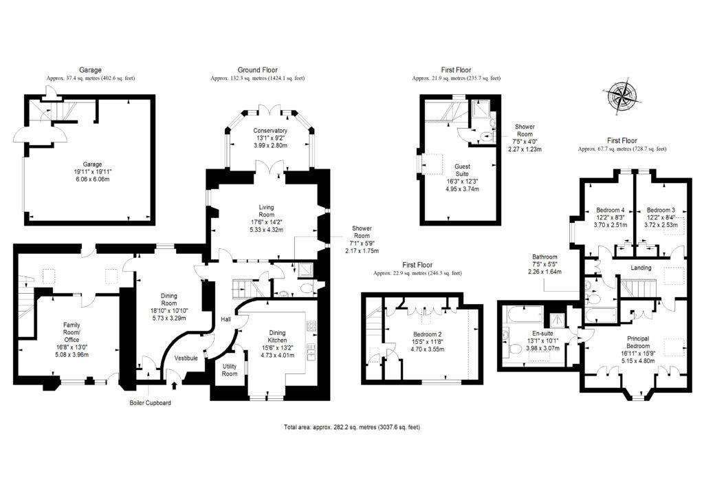5 bedroom coash house for sale - floorplan
