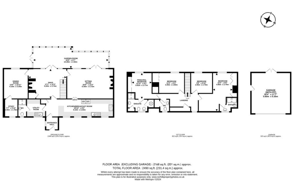 4 bedroom cottage for sale - floorplan