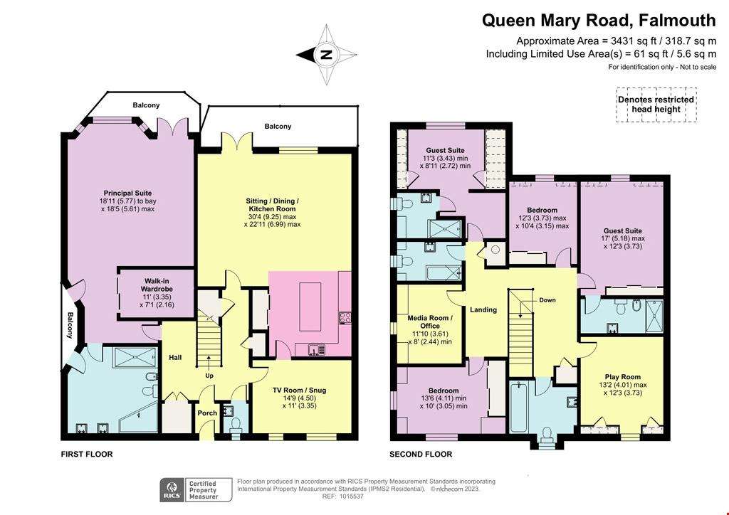 7 bedroom penthouse apartment for sale - floorplan