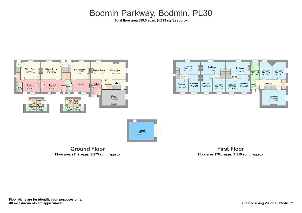 12 bedroom property for sale - floorplan