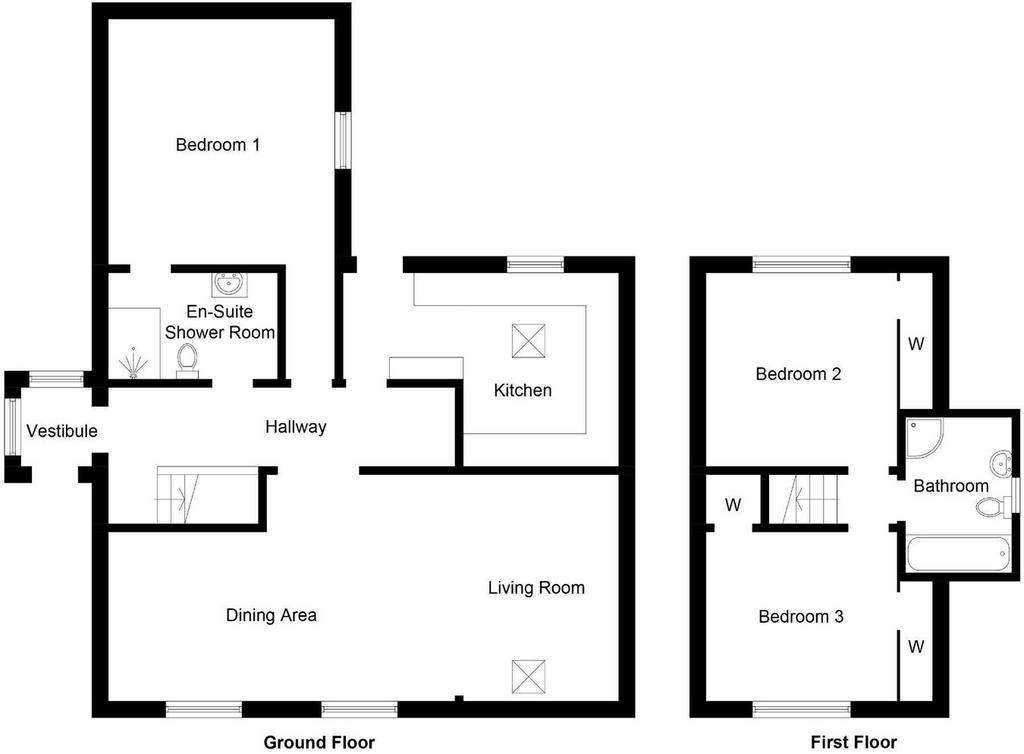 3 bedroom detached house for sale - floorplan