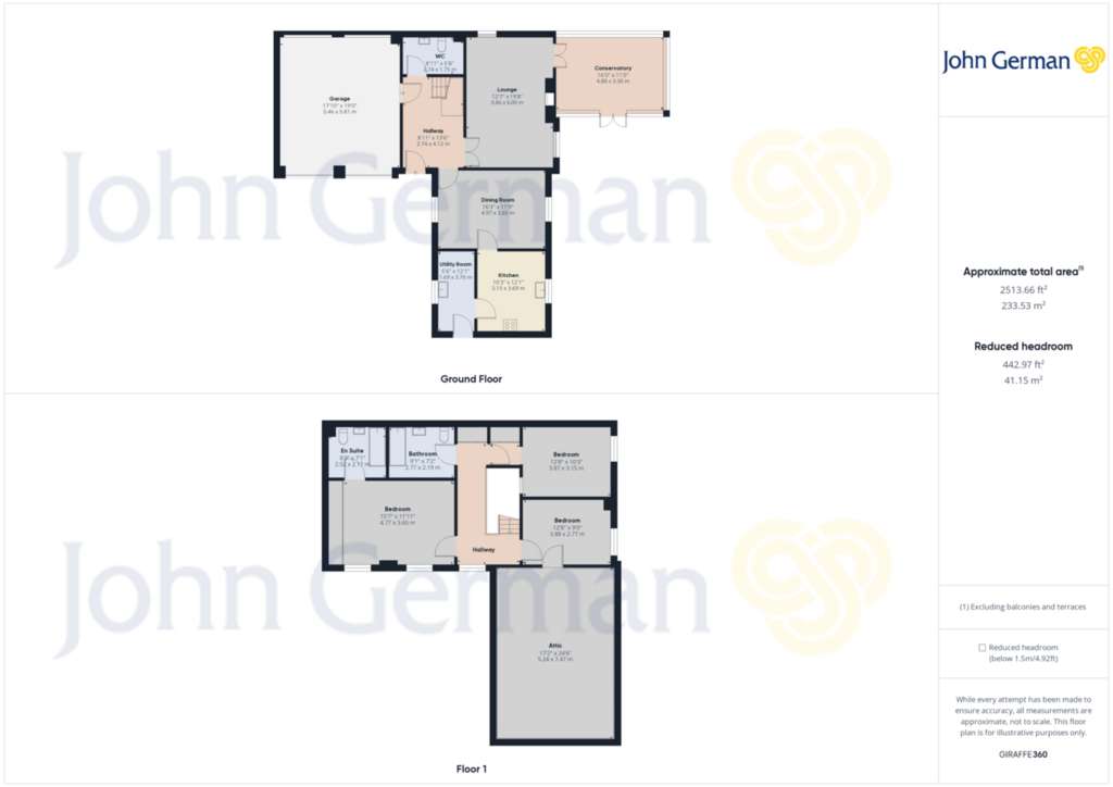 3 bedroom barn conversion for sale - floorplan