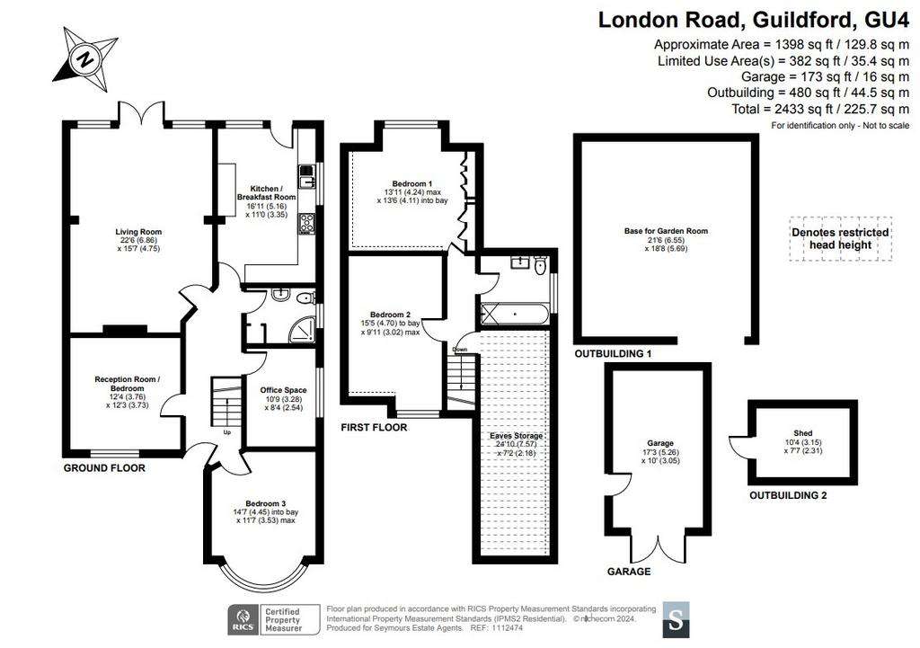 4 bedroom detached house for sale - floorplan