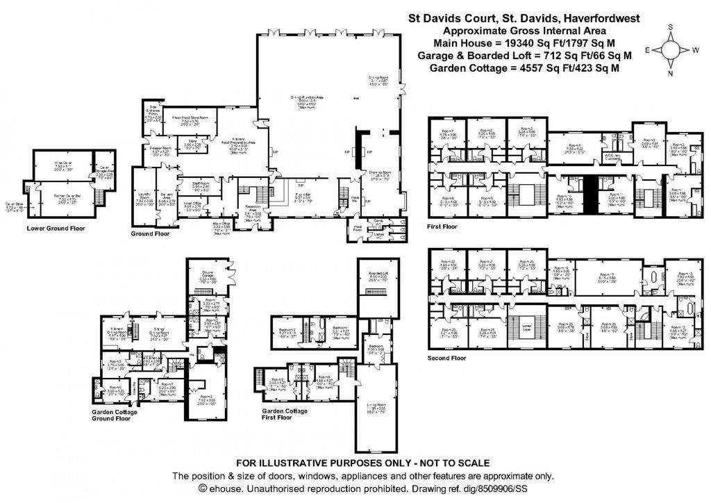 22 bedroom detached house for sale - floorplan