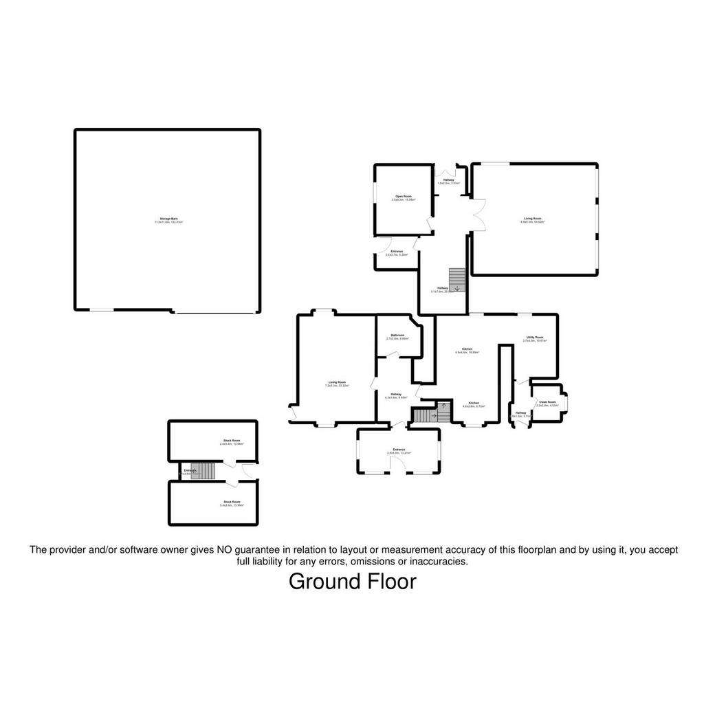 12 bedroom detached house for sale - floorplan