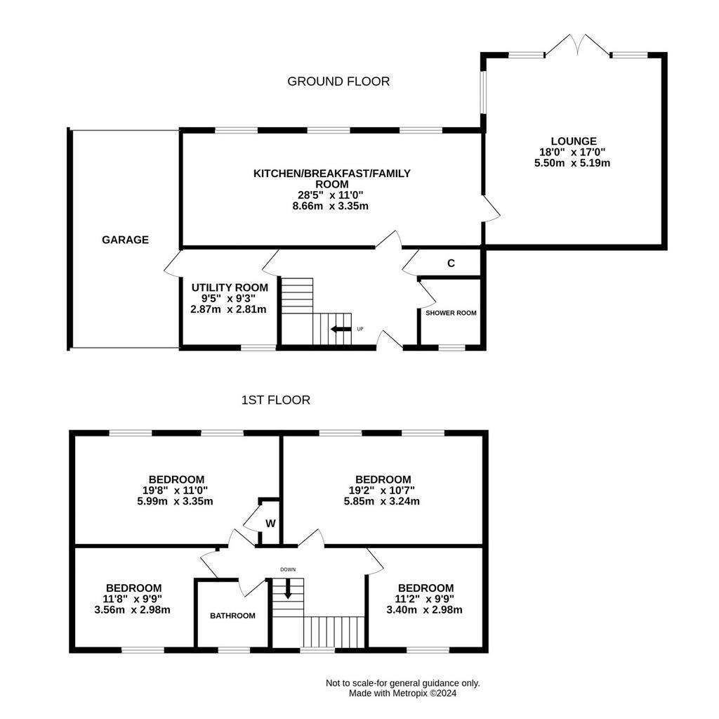 4 bedroom detached house for sale - floorplan