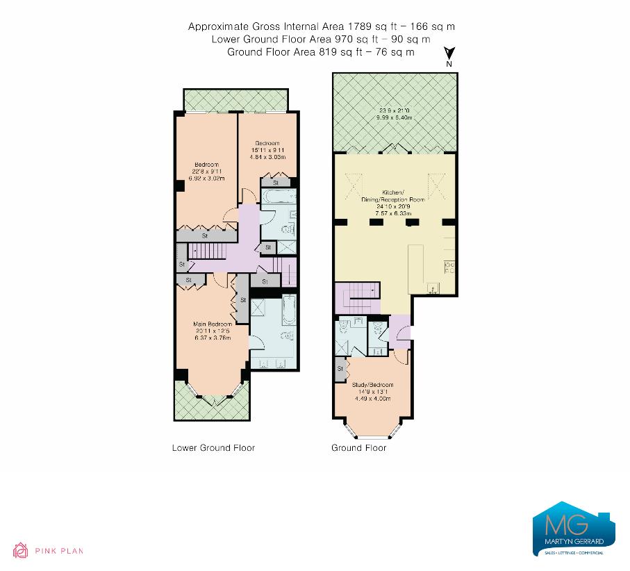 4 bedroom flat for sale - floorplan