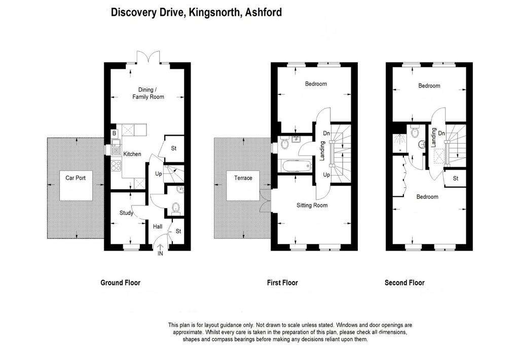3 bedroom link-detached house to rent - floorplan