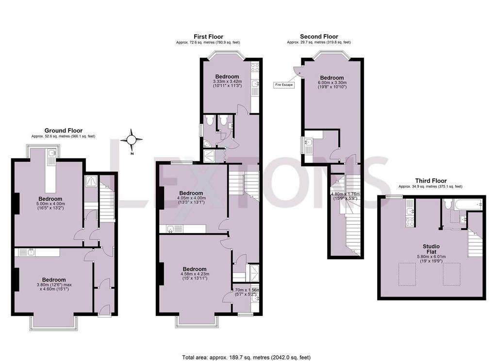 7 bedroom house for sale - floorplan