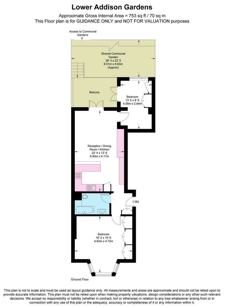 2 bedroom flat for sale - floorplan