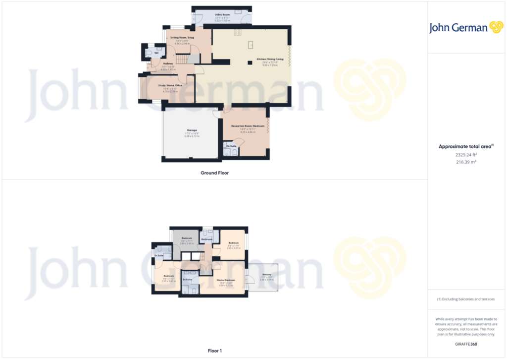 5 bedroom detached house for sale - floorplan